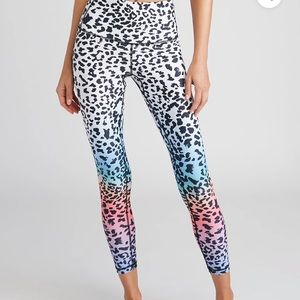 CHRLDR Rainbow Leopard Leggings, Small